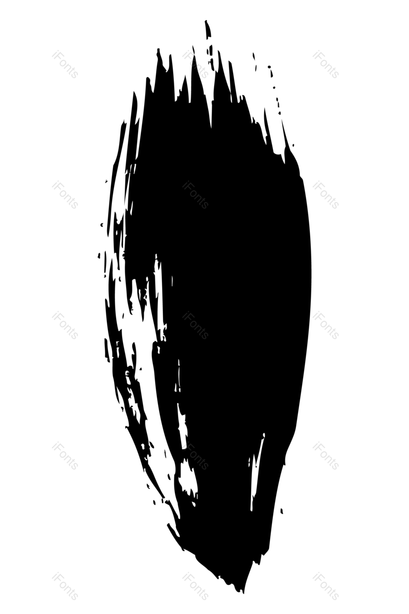 水墨图片,中国风元素,油画笔触PNG,笔触免抠素材